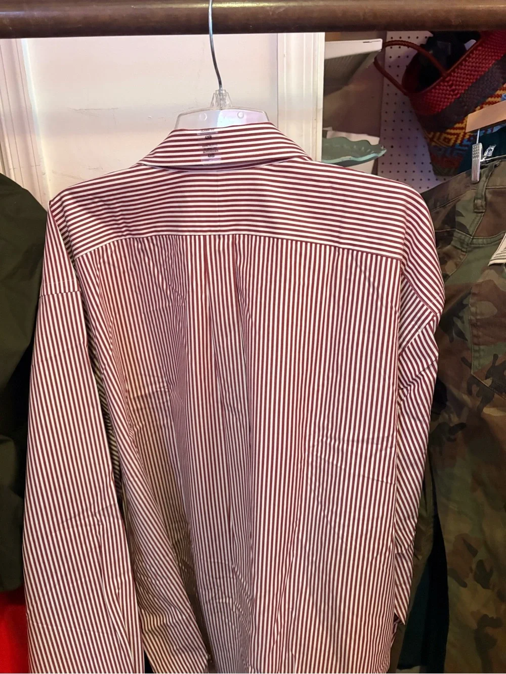 Polo Ralph Lauren Striped Stretch Poplin Shirt Big & Tall